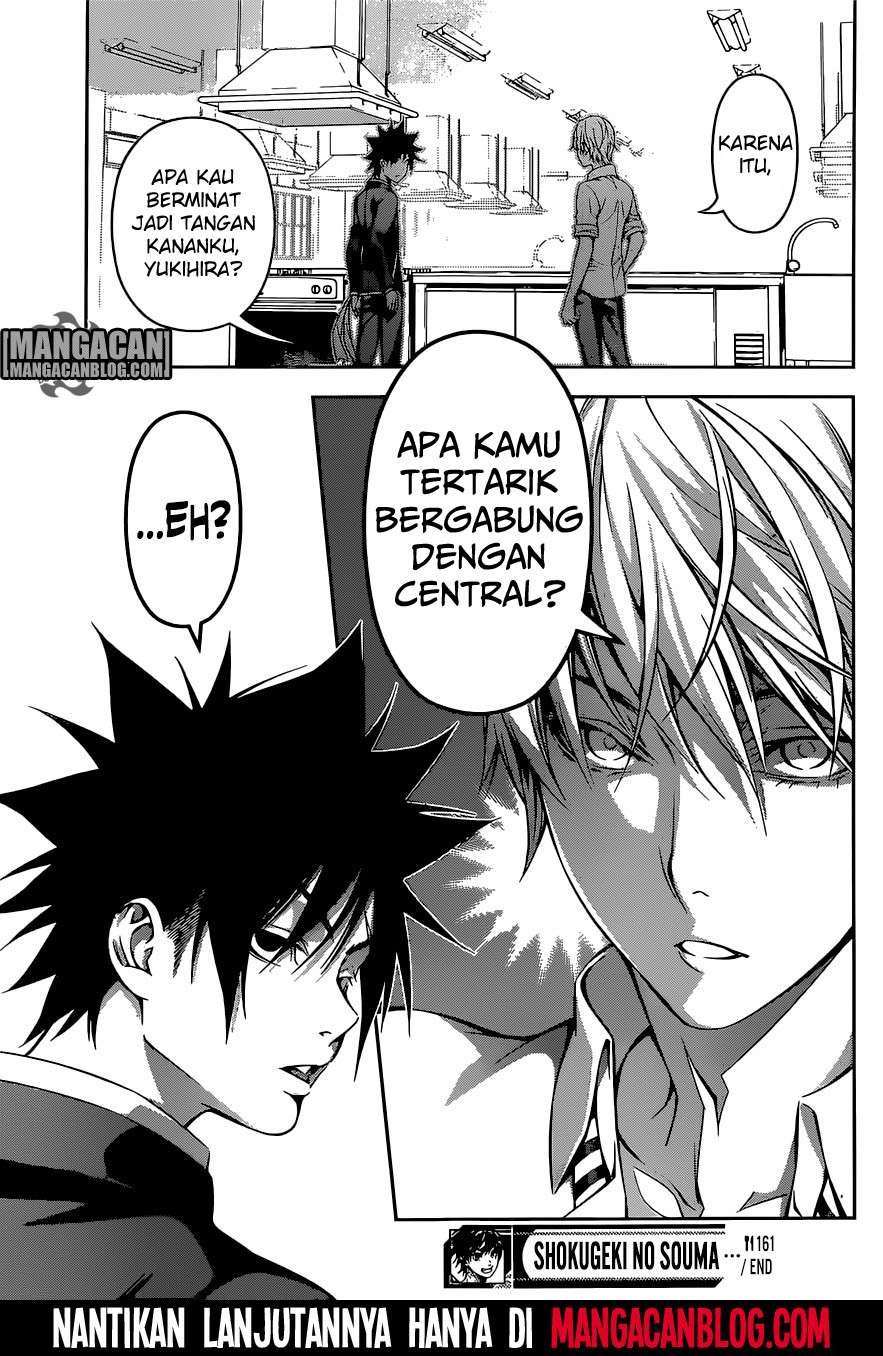 Shokugeki no Souma Chapter 161 Gambar 21