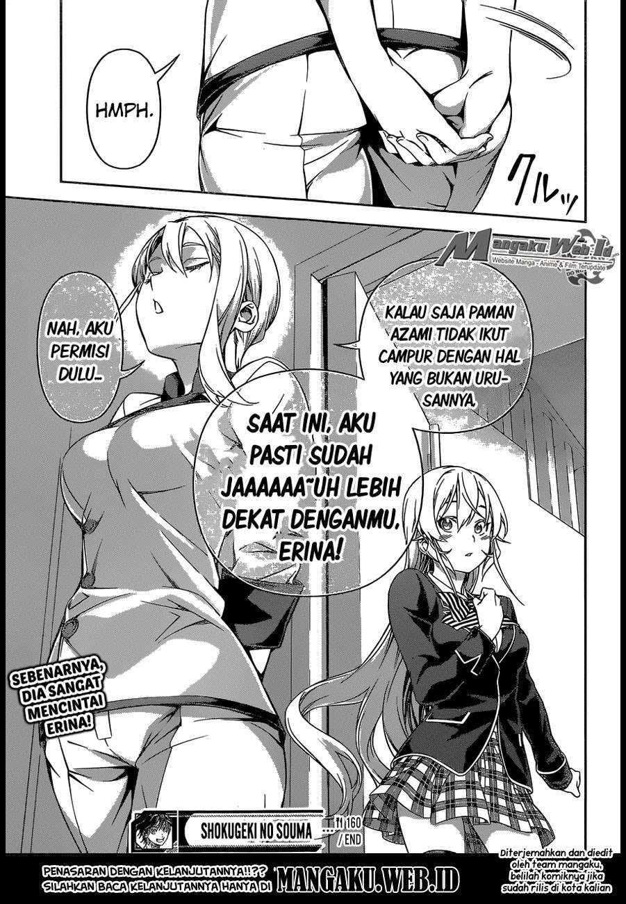 Shokugeki no Souma Chapter 160 Gambar 20