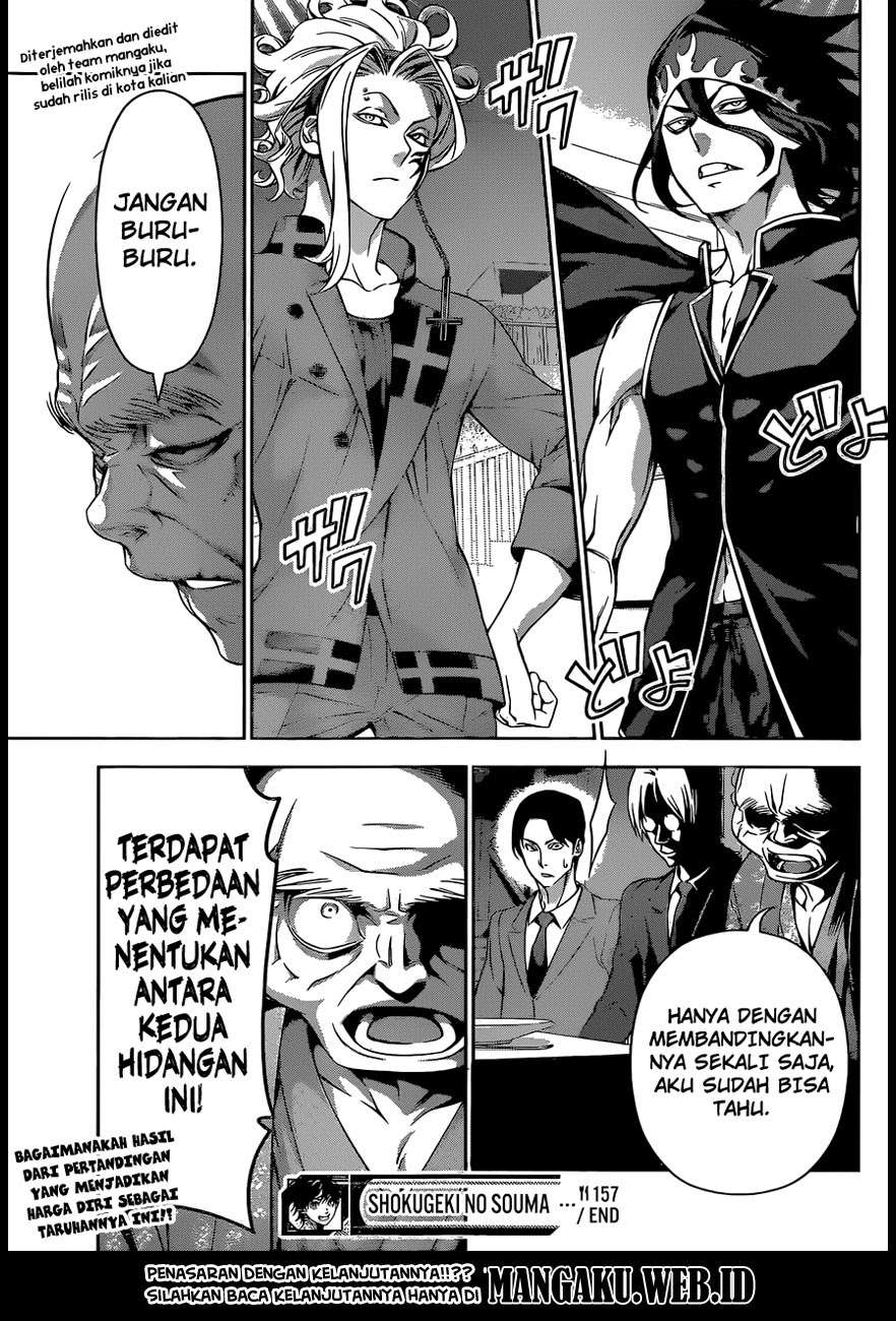 Shokugeki no Souma Chapter 157 Gambar 20