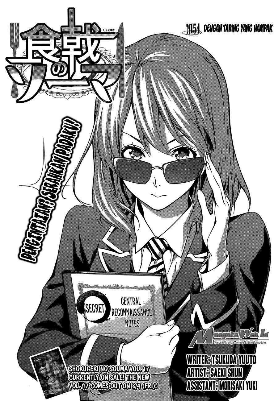 Shokugeki no Souma Chapter 154 Gambar 3