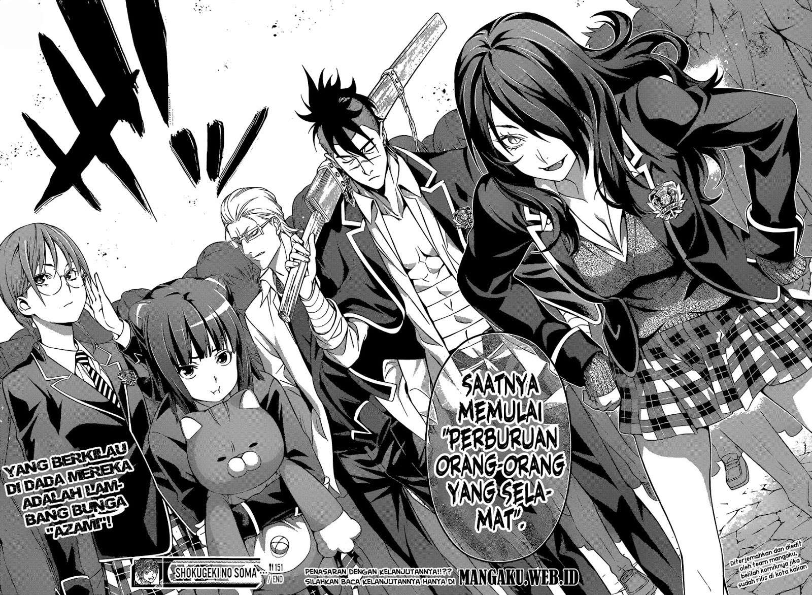 Shokugeki no Souma Chapter 151 Gambar 19