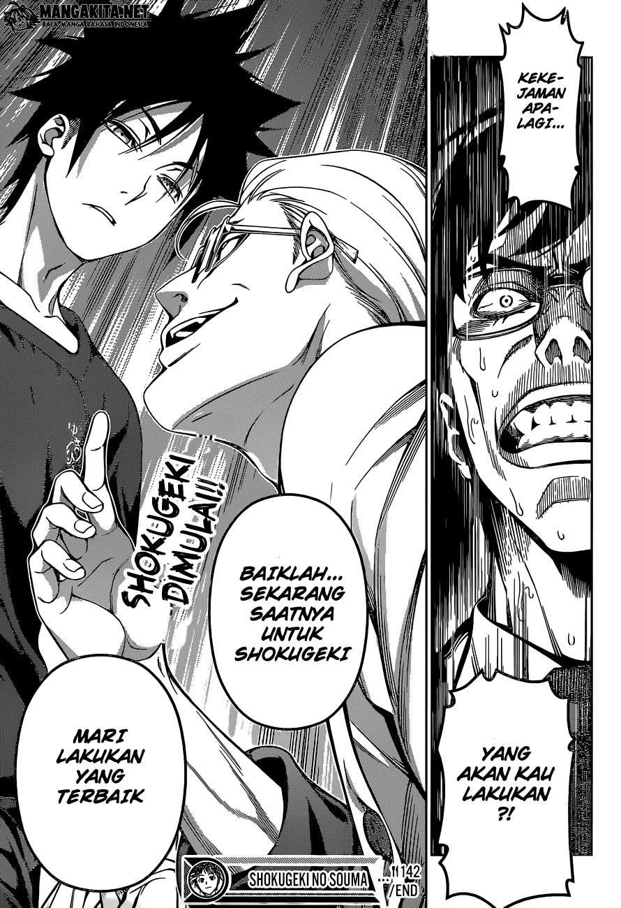 Shokugeki no Souma Chapter 142 Gambar 19
