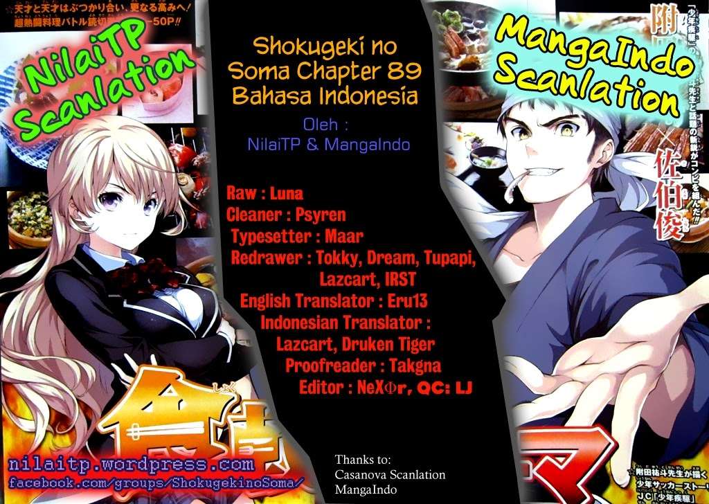 Baca Komik Shokugeki no Souma Chapter 89 Gambar 1