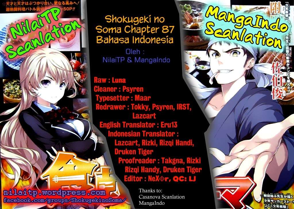 Baca Komik Shokugeki no Souma Chapter 87 Gambar 1