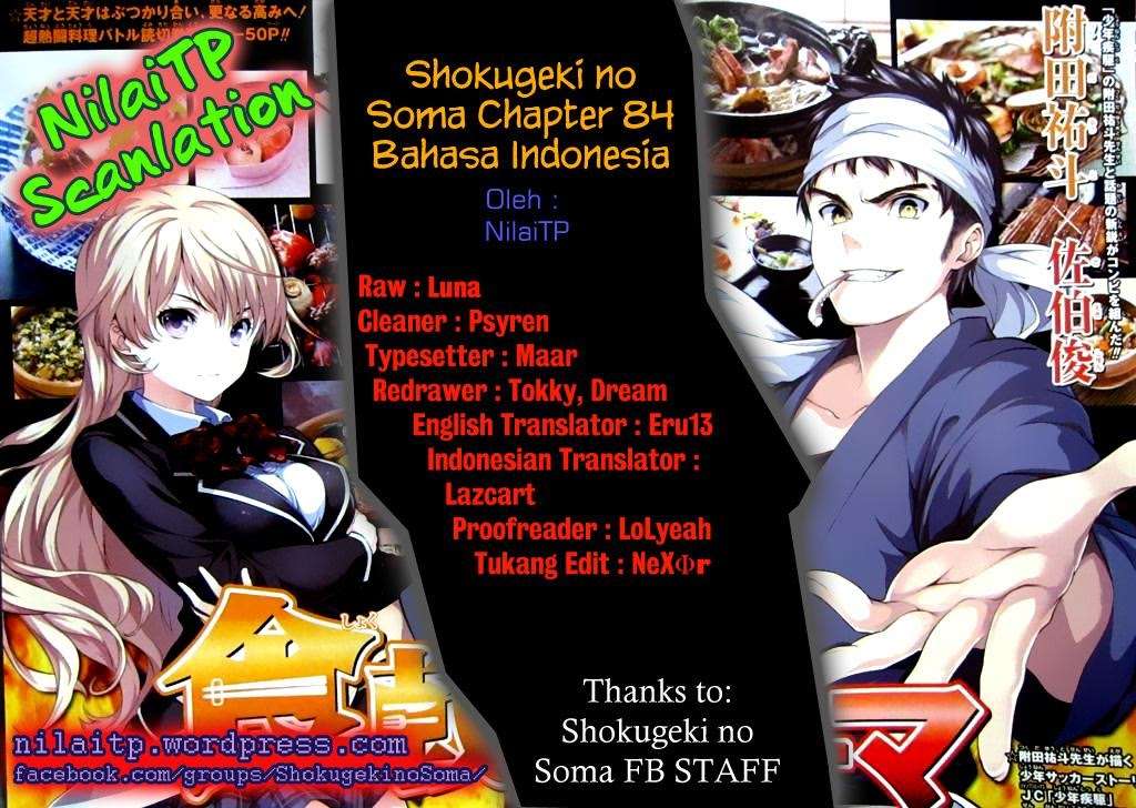 Baca Komik Shokugeki no Souma Chapter 84 Gambar 1