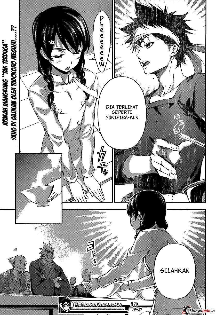 Shokugeki no Souma Chapter 70 Gambar 21