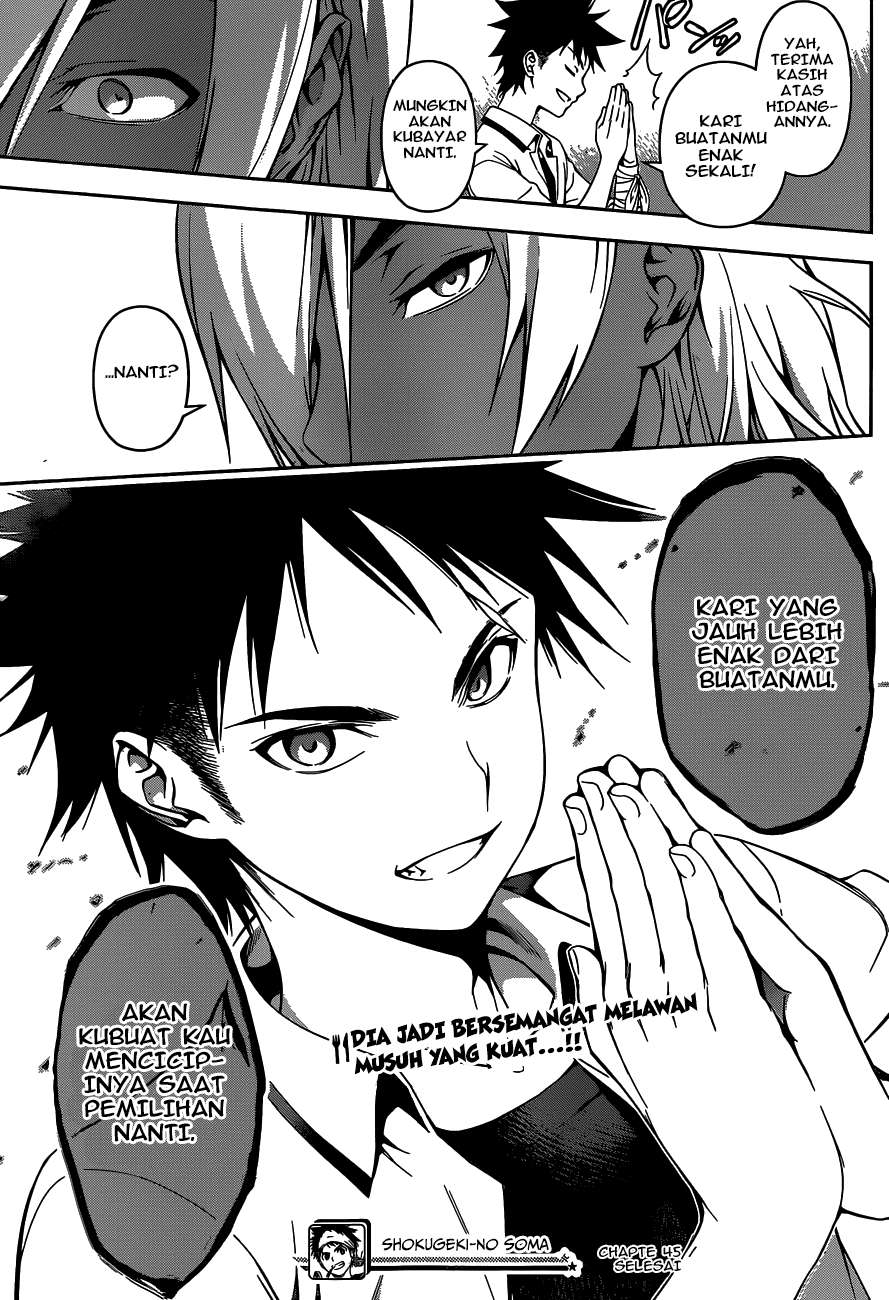 Shokugeki no Souma Chapter 45 Gambar 20