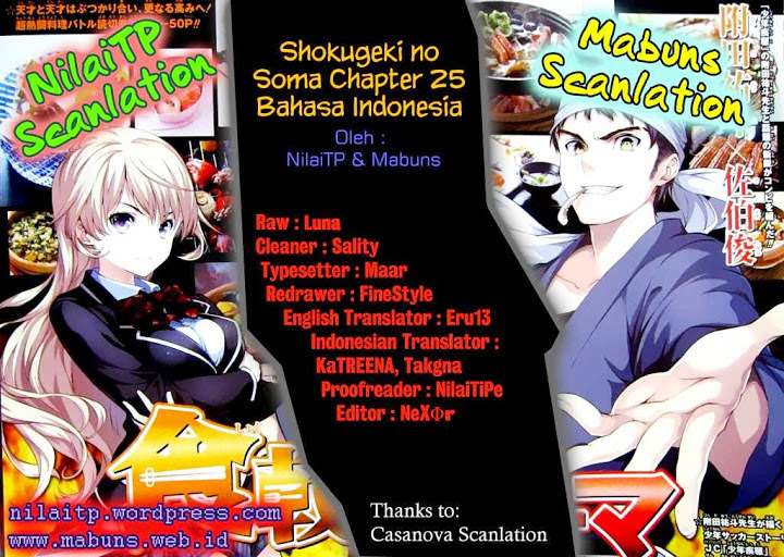 Baca Komik Shokugeki no Souma Chapter 25 Gambar 1