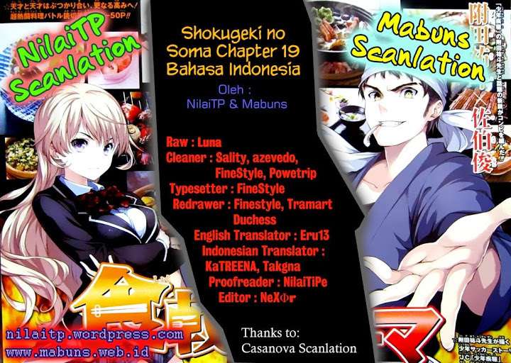 Baca Komik Shokugeki no Souma Chapter 19 Gambar 1