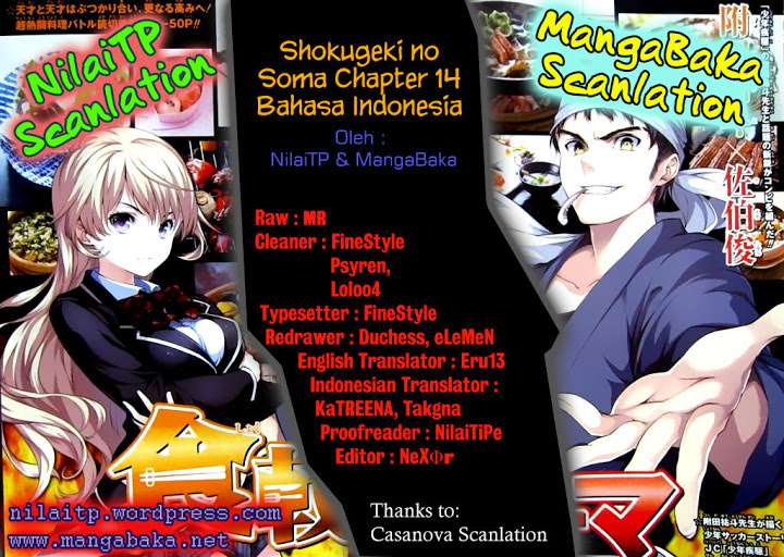 Baca Komik Shokugeki no Souma Chapter 14 Gambar 1