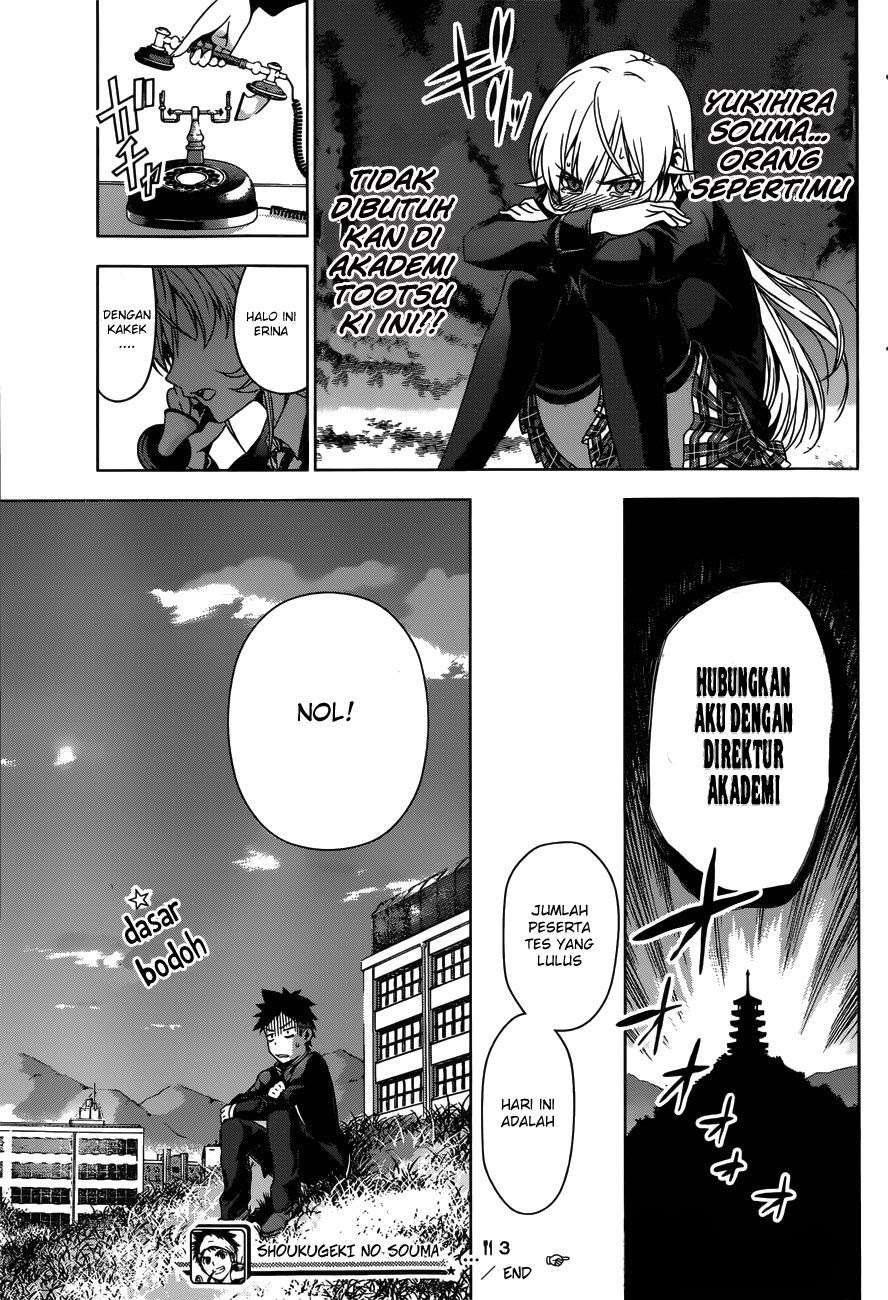Shokugeki no Souma Chapter 3 Gambar 23