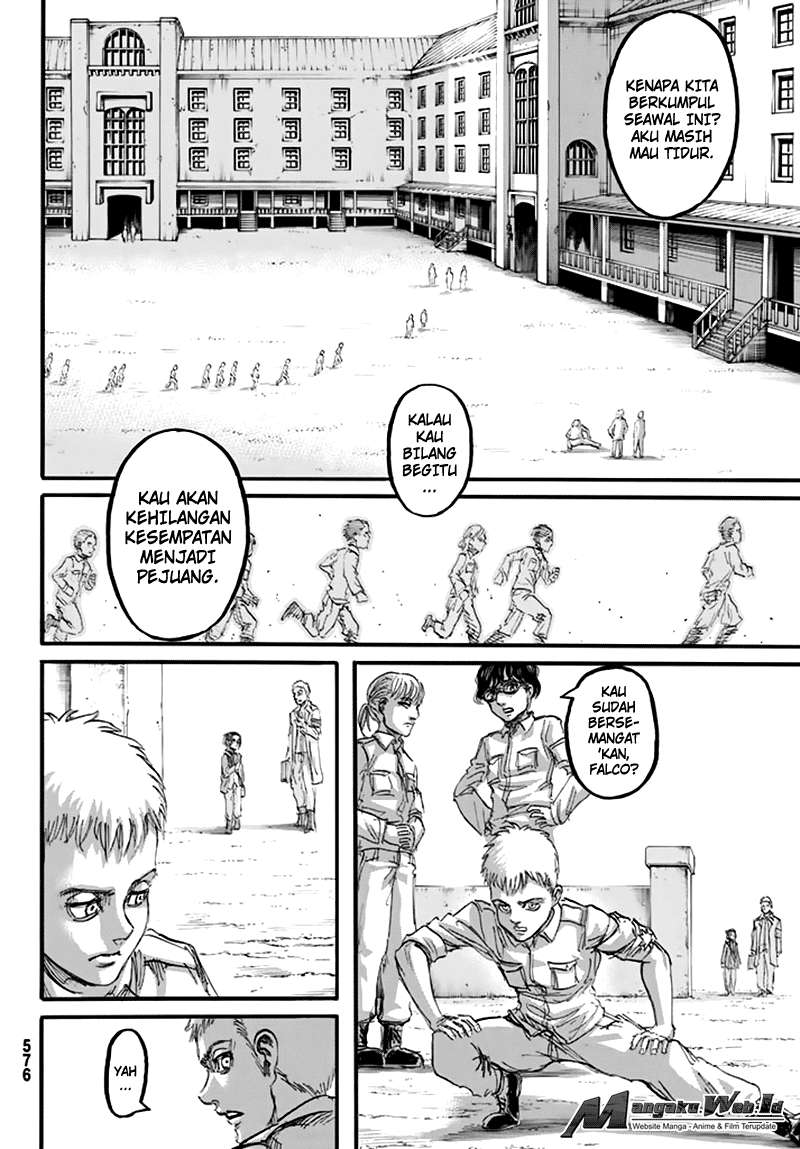 Shingeki no Kyojin Chapter 96 Gambar 12