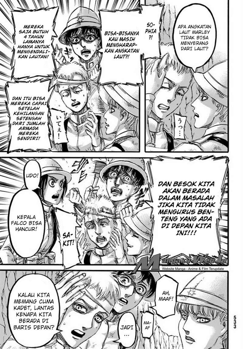 Shingeki no Kyojin Chapter 91 Gambar 14