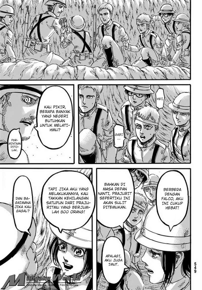 Shingeki no Kyojin Chapter 91 Gambar 30