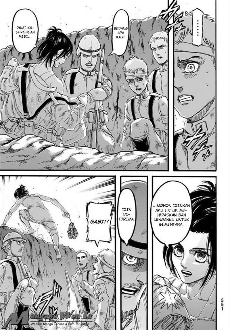 Shingeki no Kyojin Chapter 91 Gambar 32