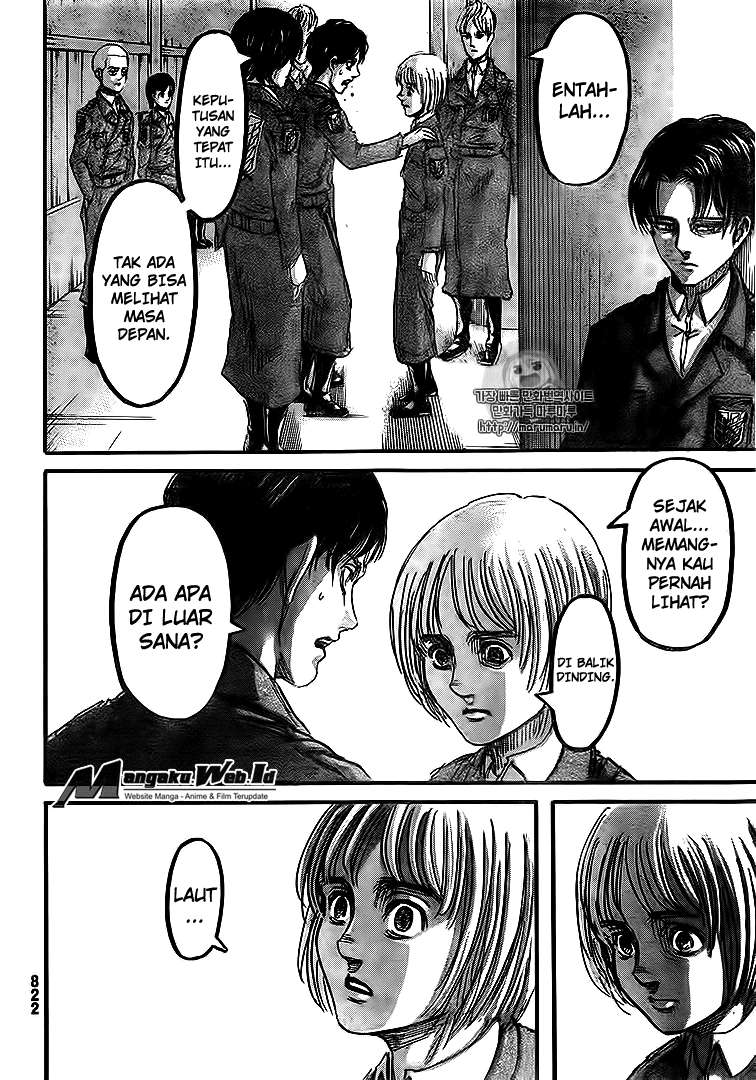 Shingeki no Kyojin Chapter 90 Gambar 21