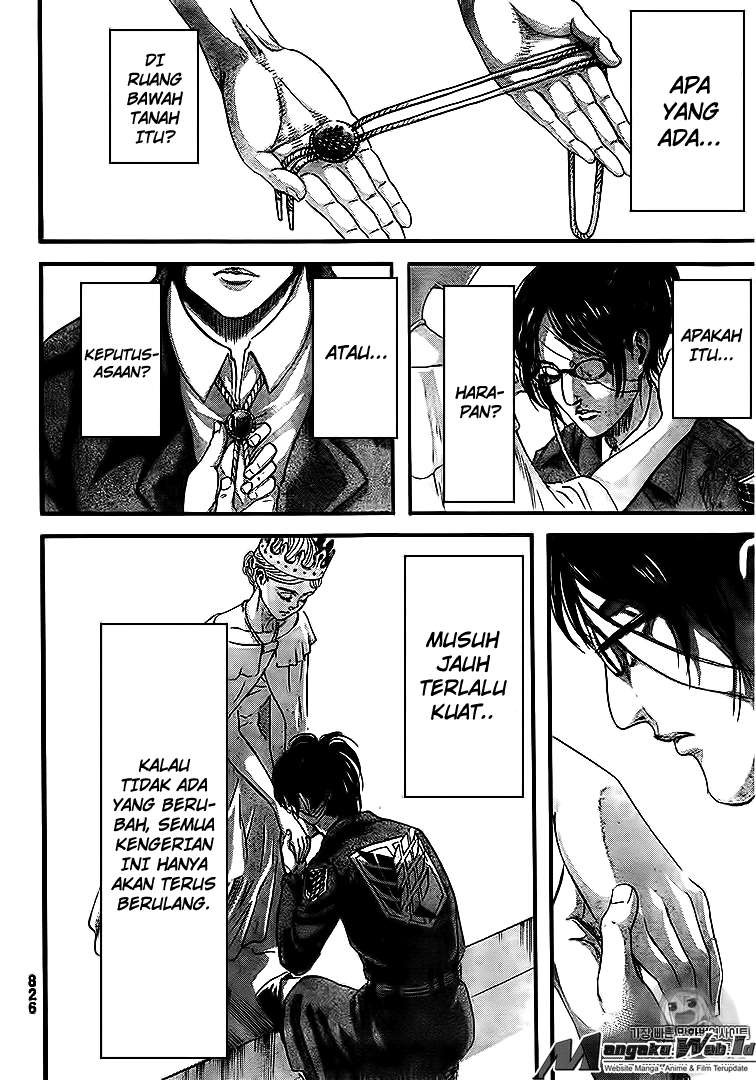Shingeki no Kyojin Chapter 90 Gambar 25