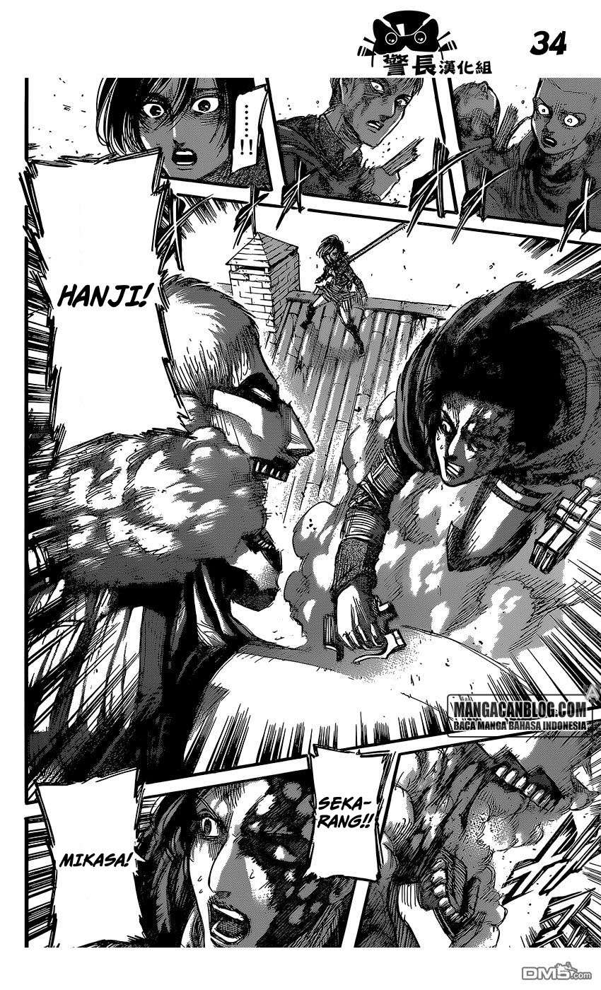 Shingeki no Kyojin Chapter 82 Gambar 34