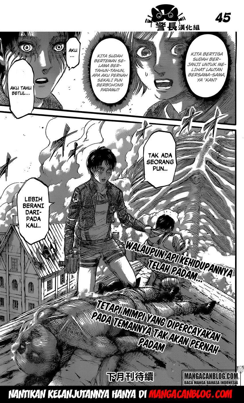 Shingeki no Kyojin Chapter 82 Gambar 42