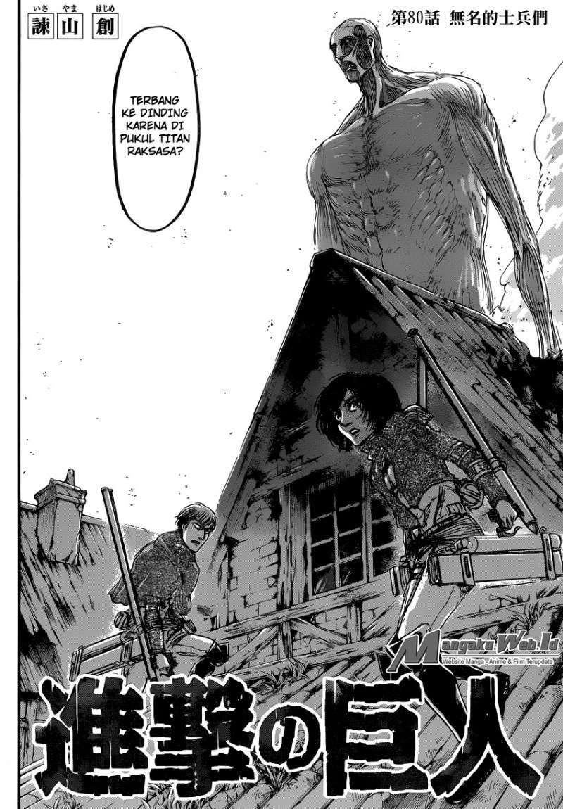 Shingeki no Kyojin Chapter 80 Gambar 3