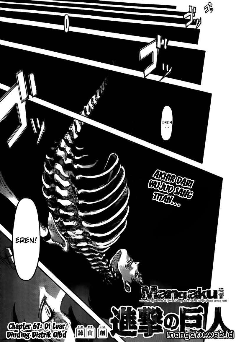 Baca Komik Shingeki no Kyojin Chapter 67 Gambar 1