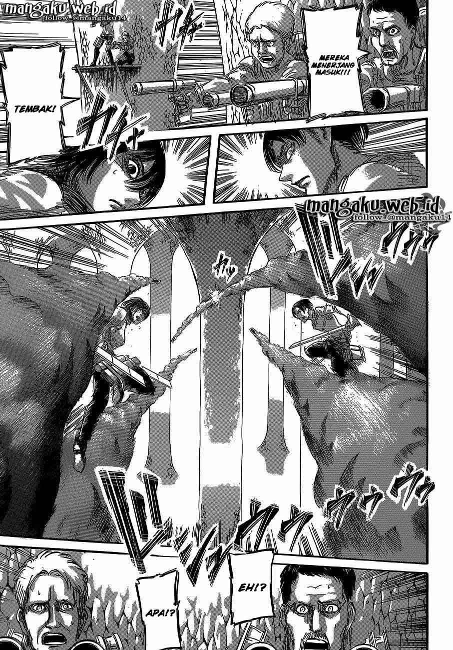 Shingeki no Kyojin Chapter 64 Gambar 14