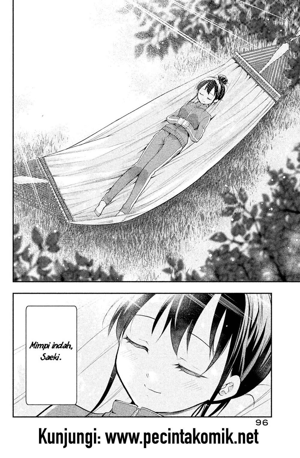 Saeki-san wa Nemutteru Chapter 15 Gambar 17