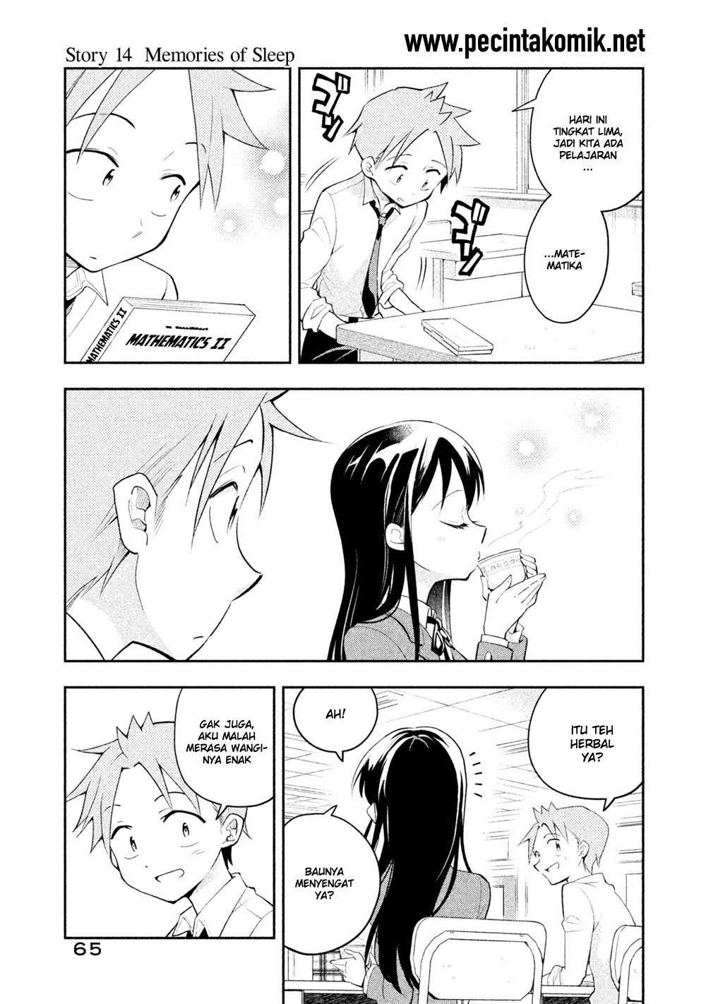 Baca Komik Saeki-san wa Nemutteru Chapter 14 Gambar 1