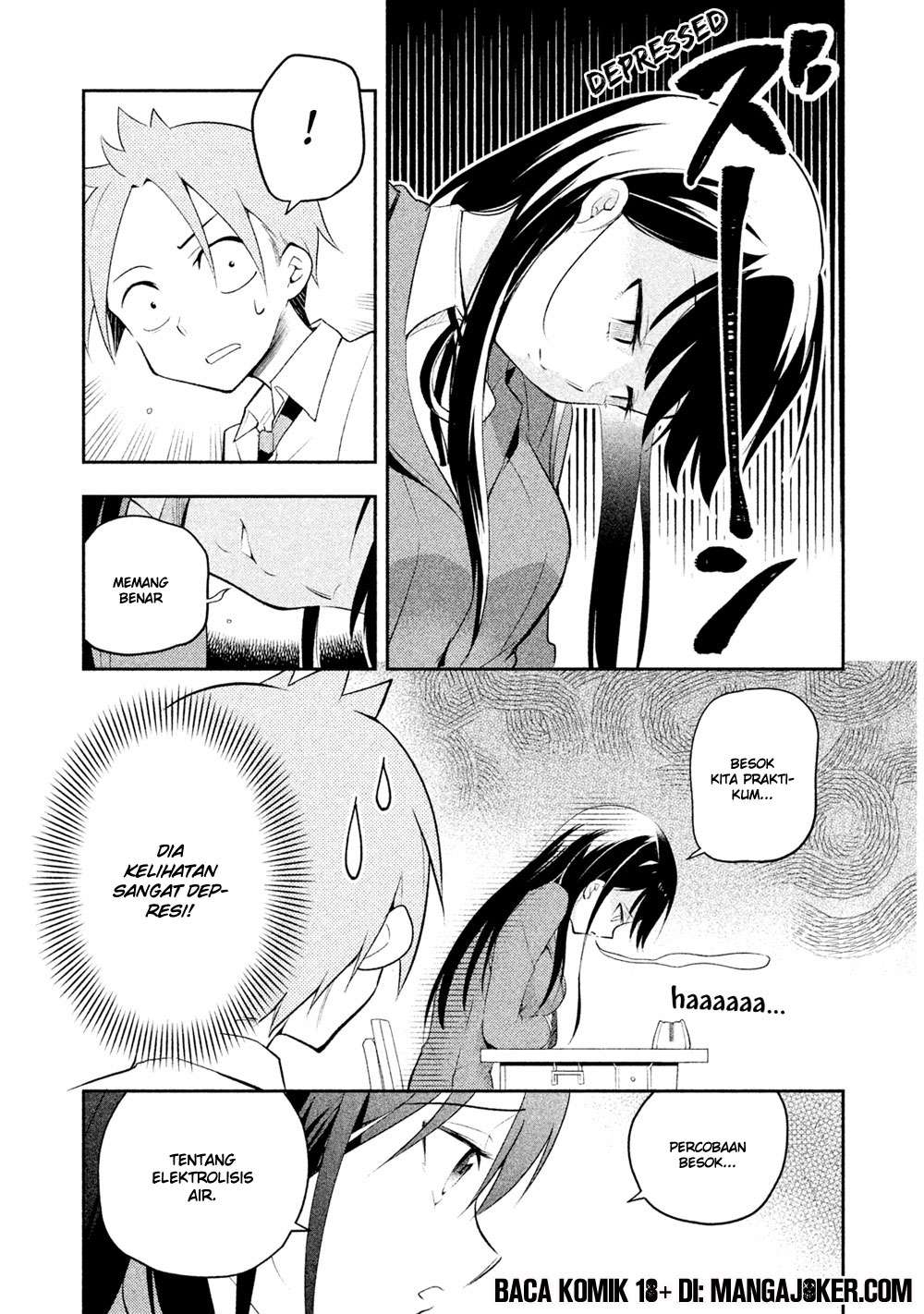 Saeki-san wa Nemutteru Chapter 10 Gambar 4
