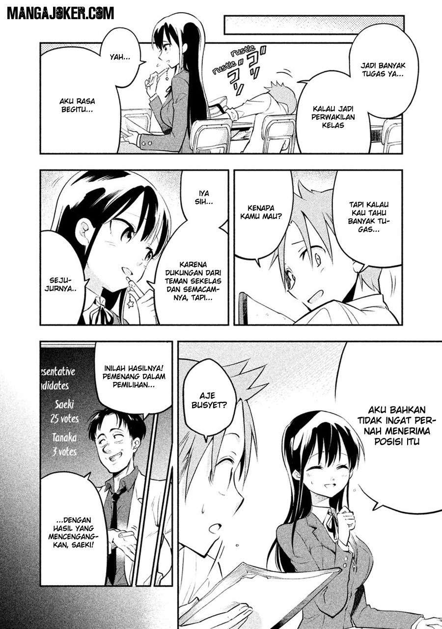 Saeki-san wa Nemutteru Chapter 3 Gambar 7