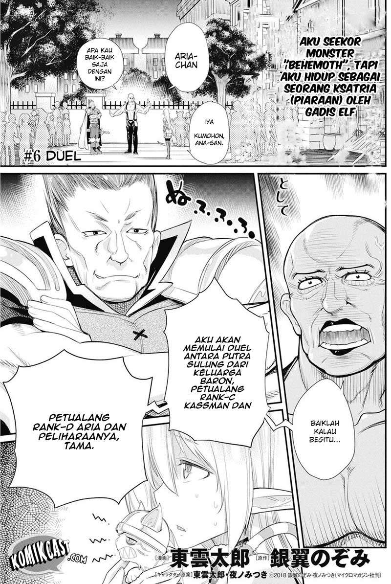 S-Rank Monster no Behemoth Dakedo, Neko to Machigawarete Erufu Musume no Kishi (Pet) Toshite Kurashitemasu Chapter 6 Gambar 3