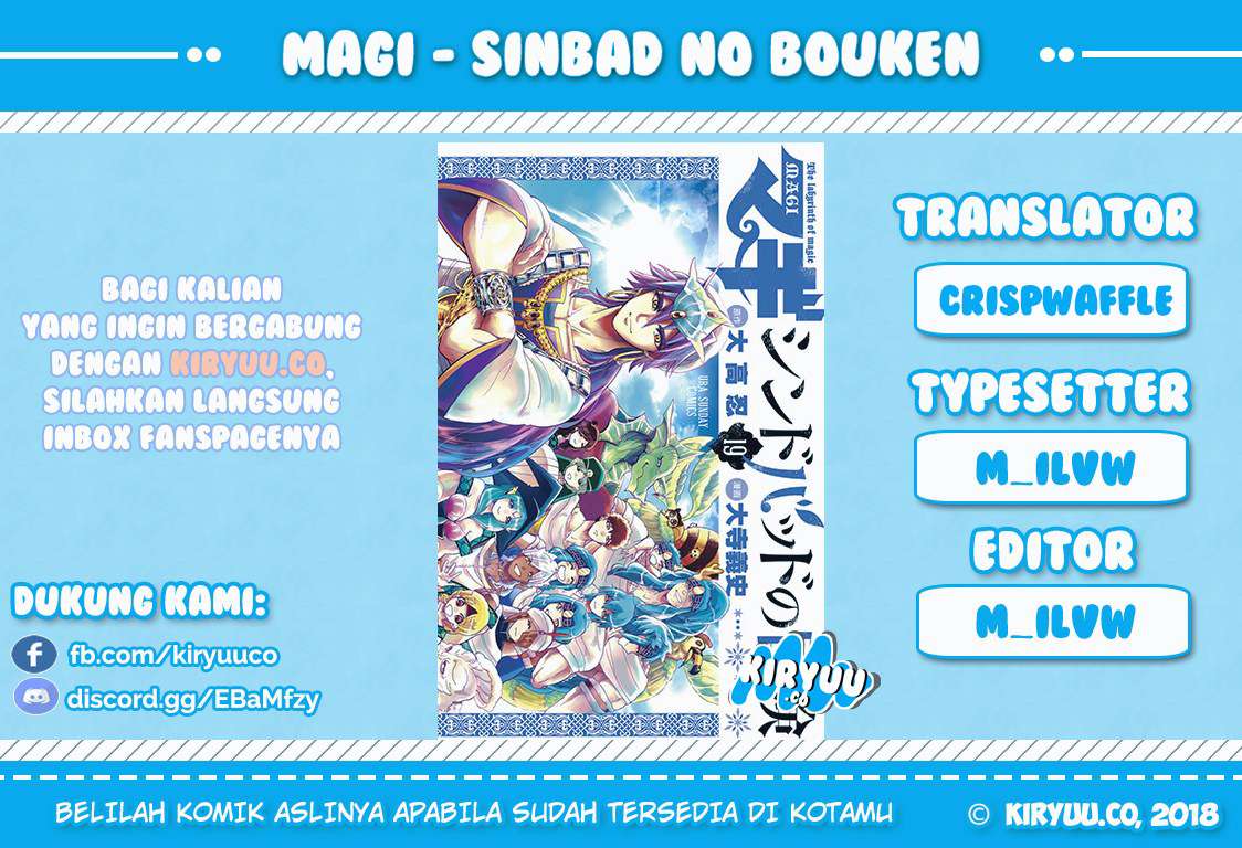 Baca Manga Magi - Sinbad no Bouken Chapter 111 Gambar 2