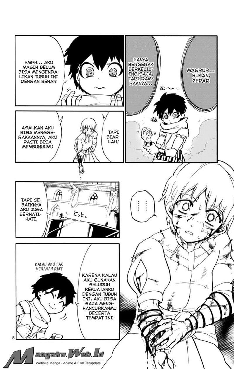 Magi - Sinbad no Bouken Chapter 98 Gambar 9