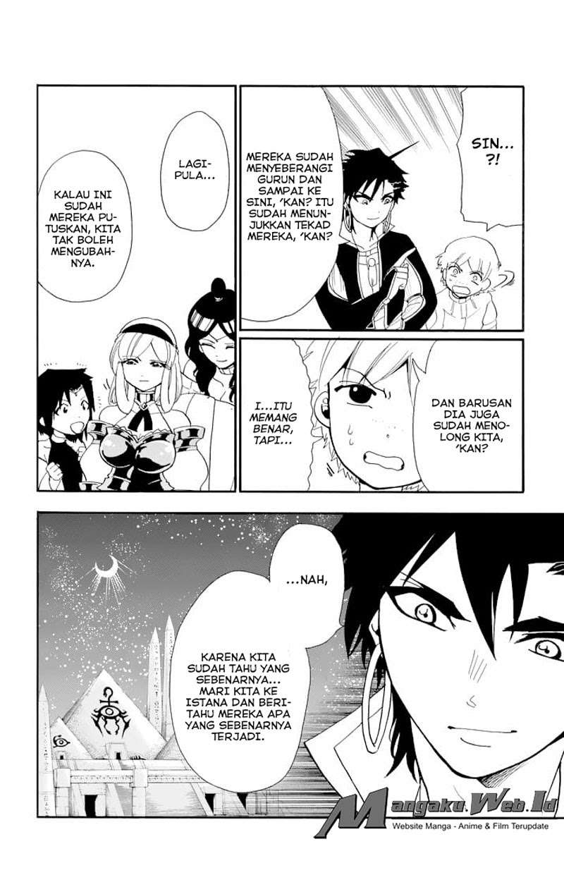 Magi - Sinbad no Bouken Chapter 91 Gambar 14