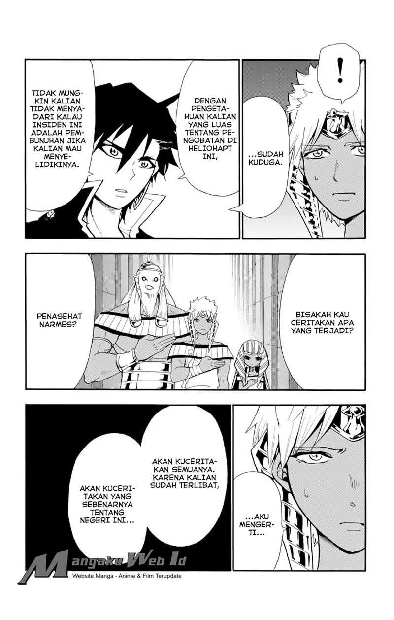 Magi - Sinbad no Bouken Chapter 91 Gambar 16