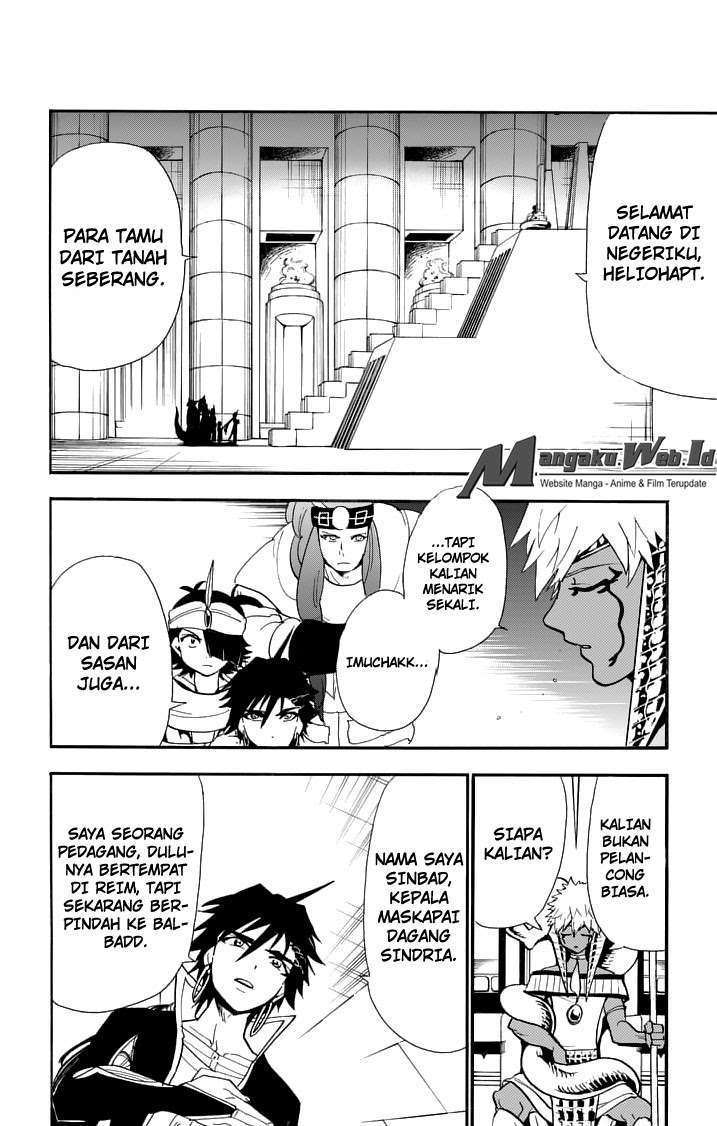 Magi - Sinbad no Bouken Chapter 89 Gambar 13