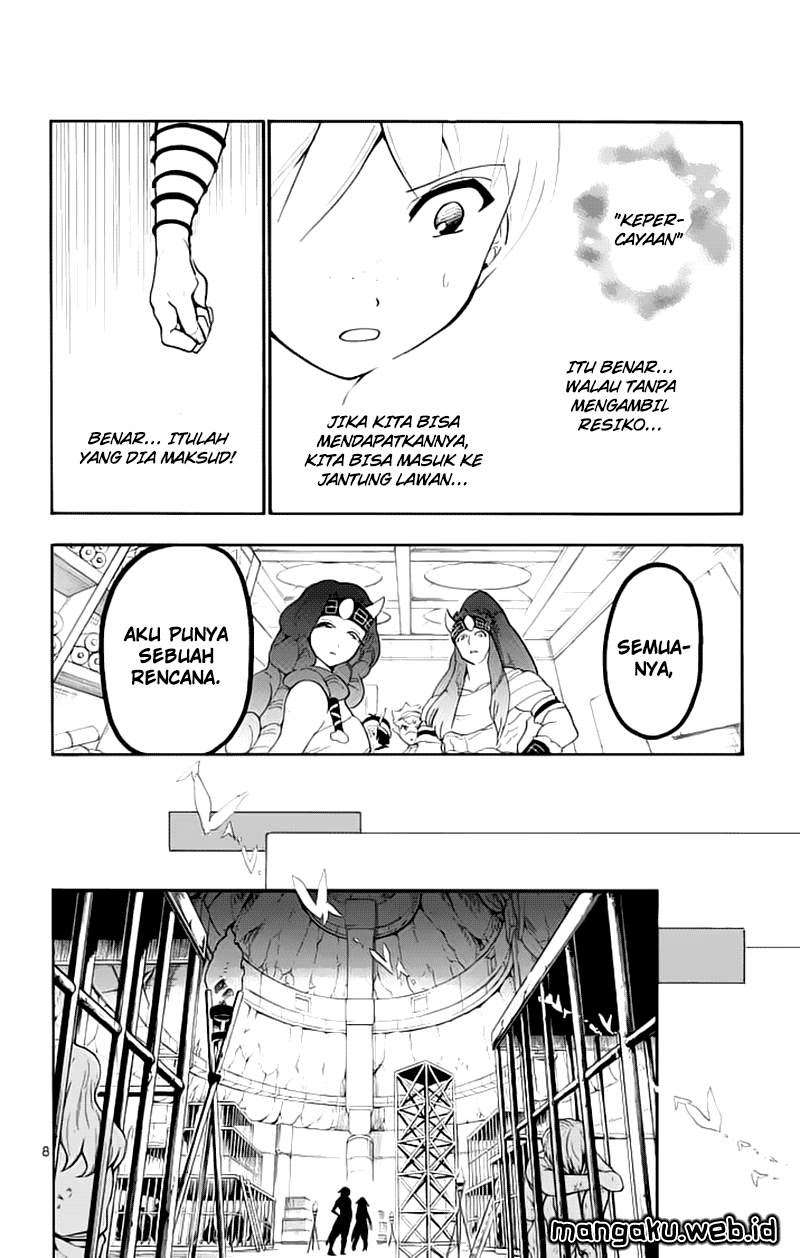 Magi - Sinbad no Bouken Chapter 70 Gambar 9
