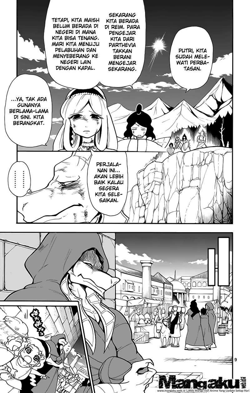 Magi - Sinbad no Bouken Chapter 58 Gambar 9