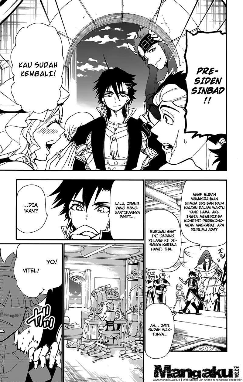 Magi - Sinbad no Bouken Chapter 55 Gambar 10