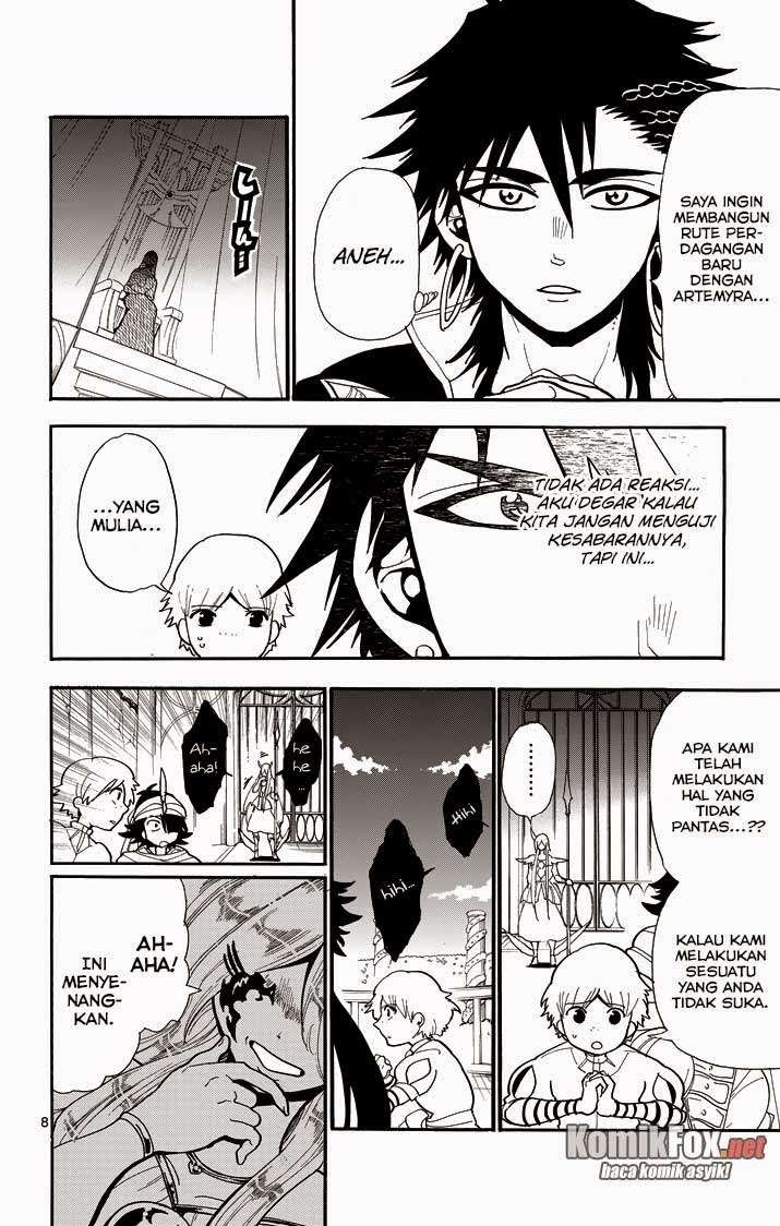 Magi - Sinbad no Bouken Chapter 47 Gambar 8