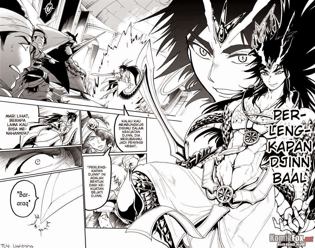 Magi - Sinbad no Bouken Chapter 43 Gambar 9