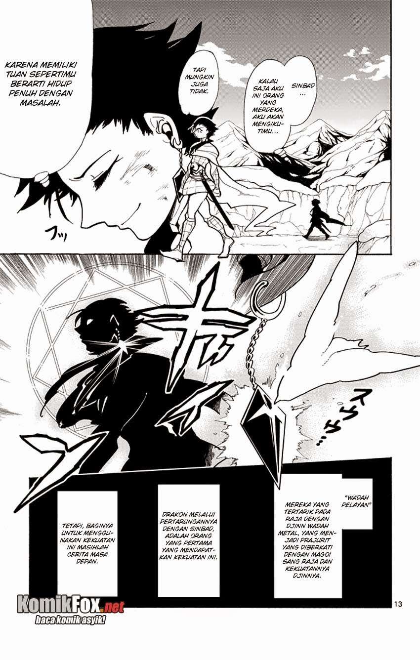 Magi - Sinbad no Bouken Chapter 28 Gambar 13