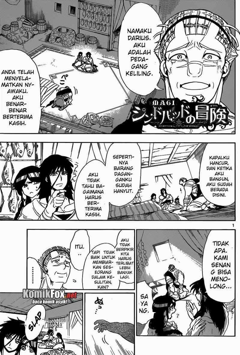 Baca Komik Magi - Sinbad no Bouken Chapter 3 Gambar 1