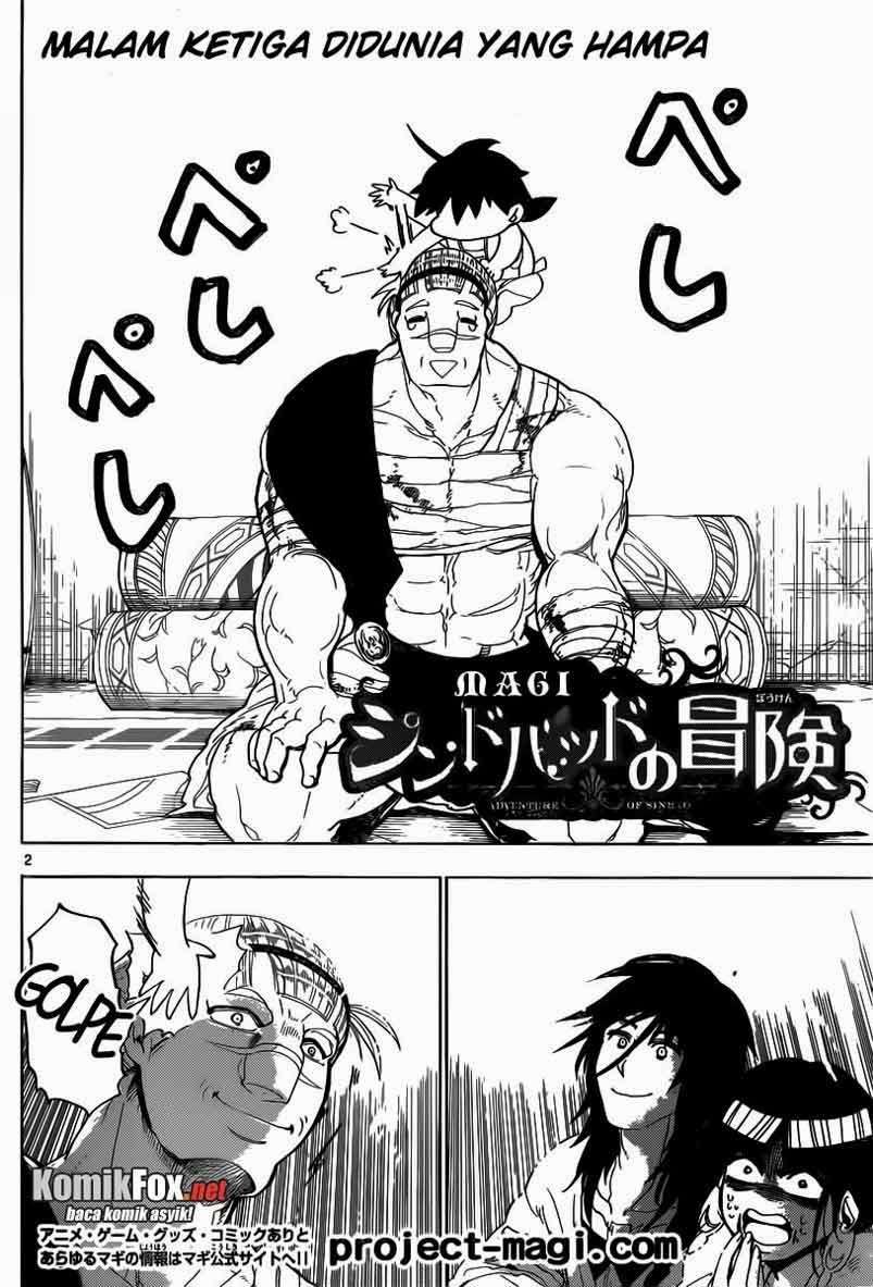 Baca Manga Magi - Sinbad no Bouken Chapter 3 Gambar 2