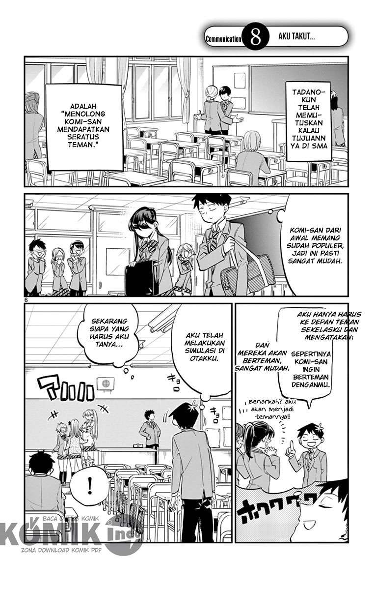 Baca Manga Komi-san wa Komyushou Desu Chapter 8 Gambar 2