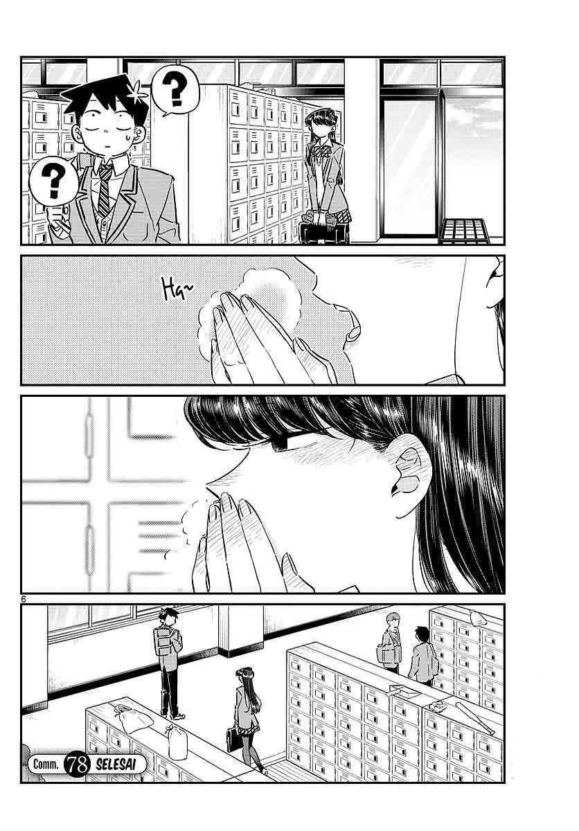 Komi-san wa Komyushou Desu Chapter 78 Gambar 6