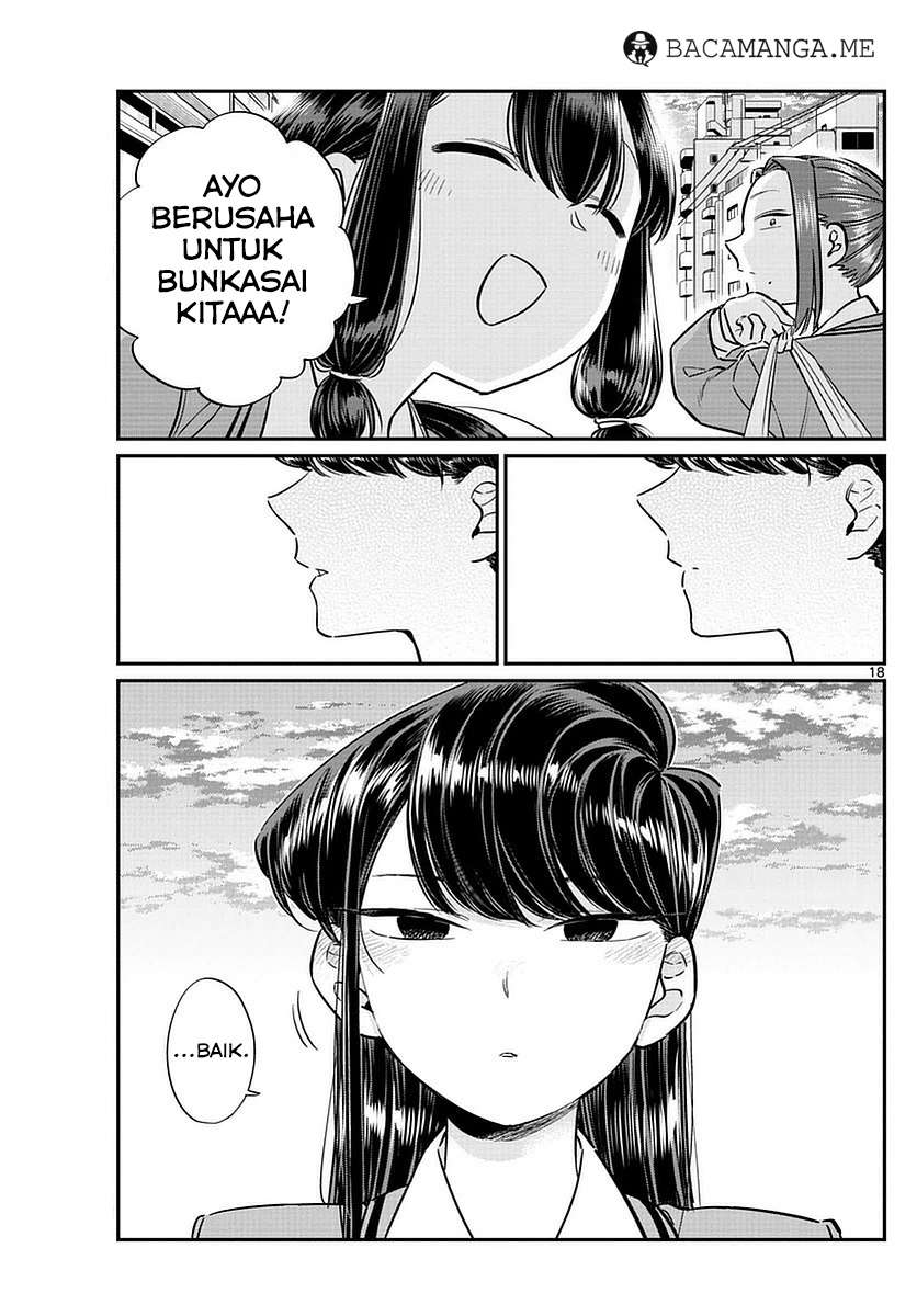 Komi-san wa Komyushou Desu Chapter 64 Gambar 19