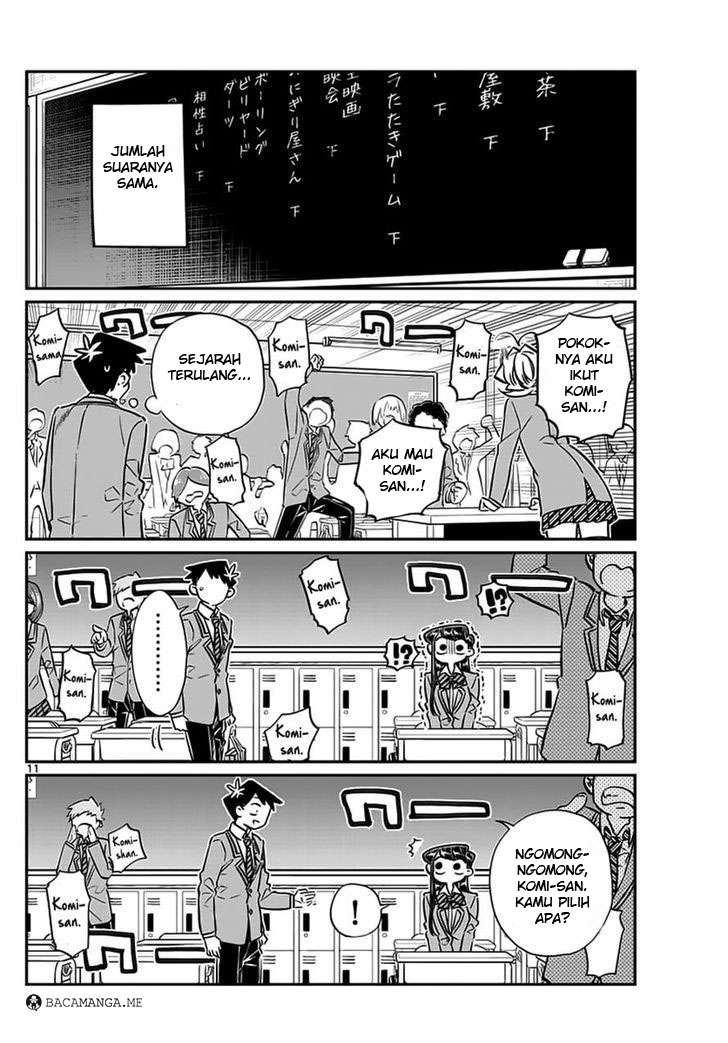 Komi-san wa Komyushou Desu Chapter 62 Gambar 12