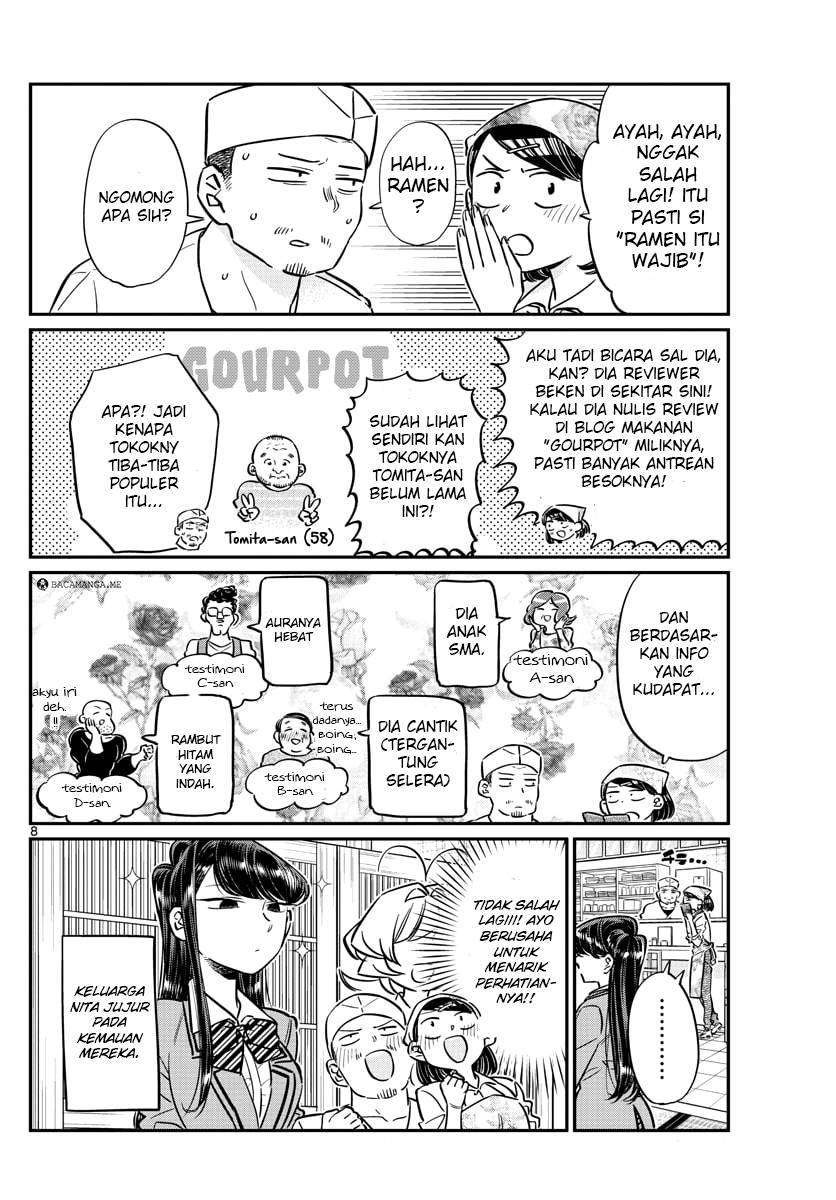 Komi-san wa Komyushou Desu Chapter 61 Gambar 9