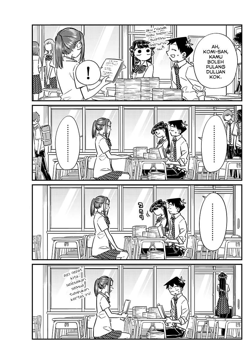 Komi-san wa Komyushou Desu Chapter 58 Gambar 17